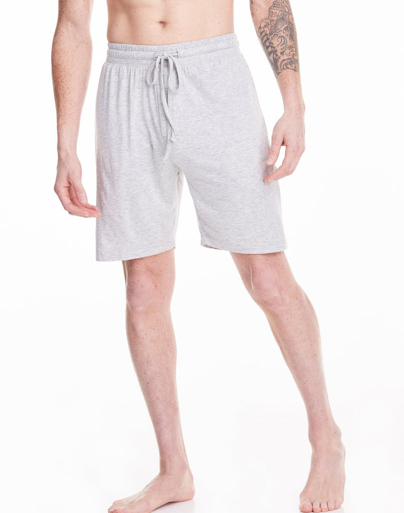 Hanes Men's Tag Free Pajama Lounge Short with Side Pockets, Large, Black