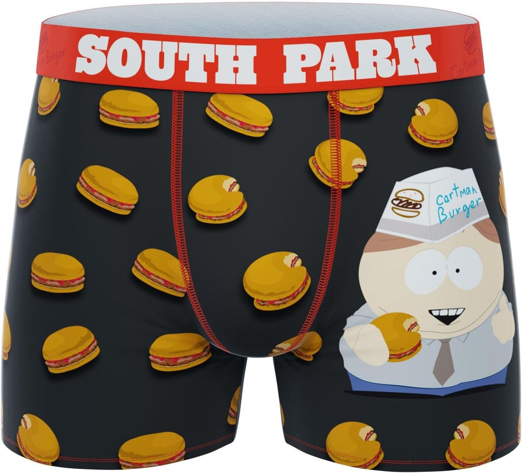 CRAZYBOXER Men's Underwear South Park Stretch Durable Boxer Brief Freedom of movement