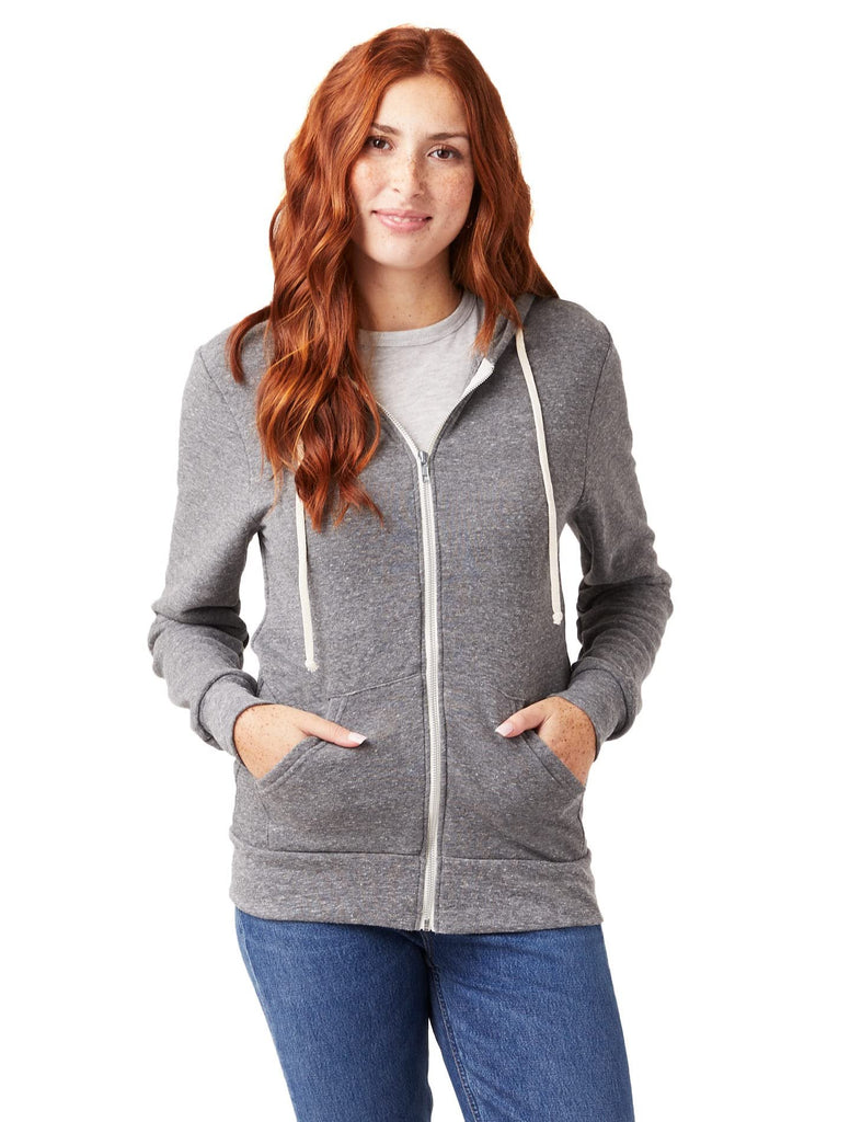 Alternative All Gender Adult's Rocky Eco-Fleece Zip Hoodie