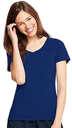 Hanes Women's X-Temp V-Neck T-Shirt (42V0)