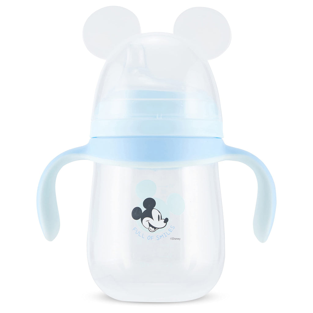 Disney Sippy Cups for Toddlers, Learner Sippy Cups for Kids with Pacifier, BPA-Free Trainer Cup with Handles, Leak-Proof Minnie Mouse and Mickey Mouse Sippy Cups, Perfect Unisex Gift for Children