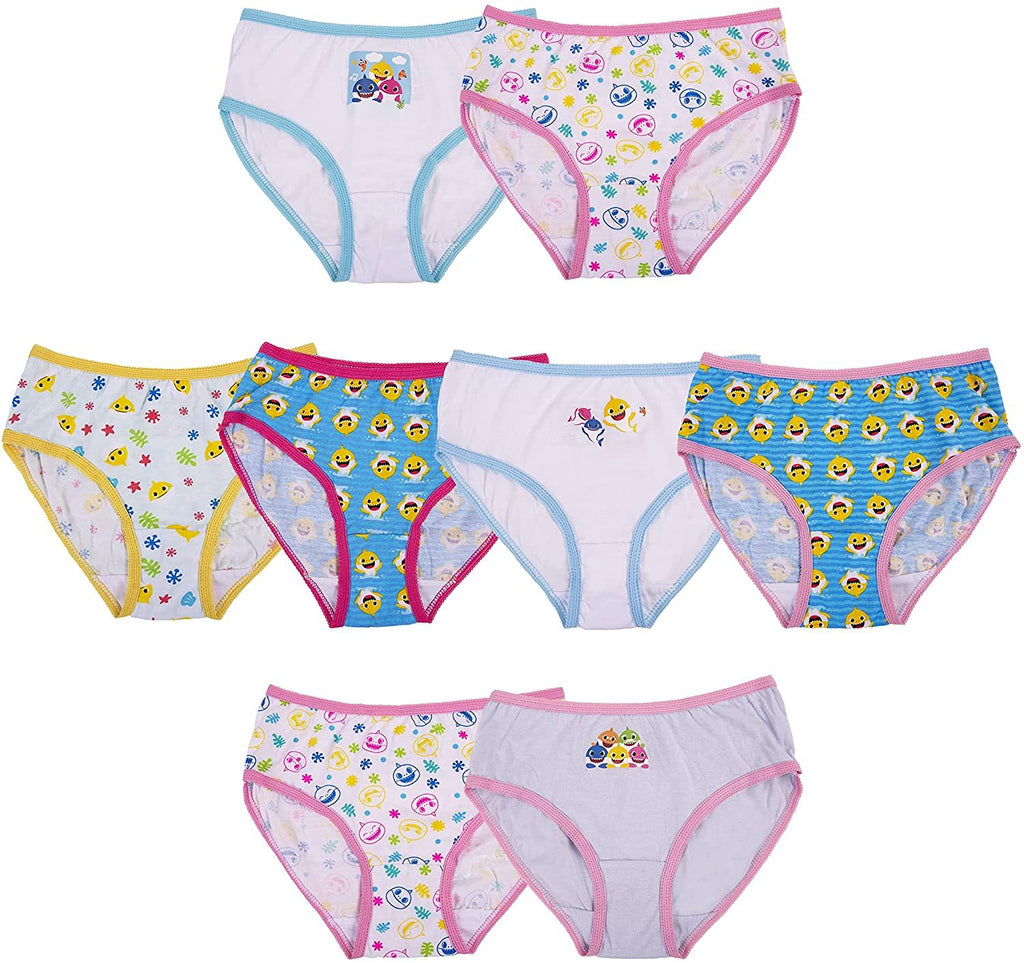 Disney Frozen Girls Panties Underwear - 8-Pack Toddler/Little Kid/Big Kid Size Briefs Princess Elsa Anna