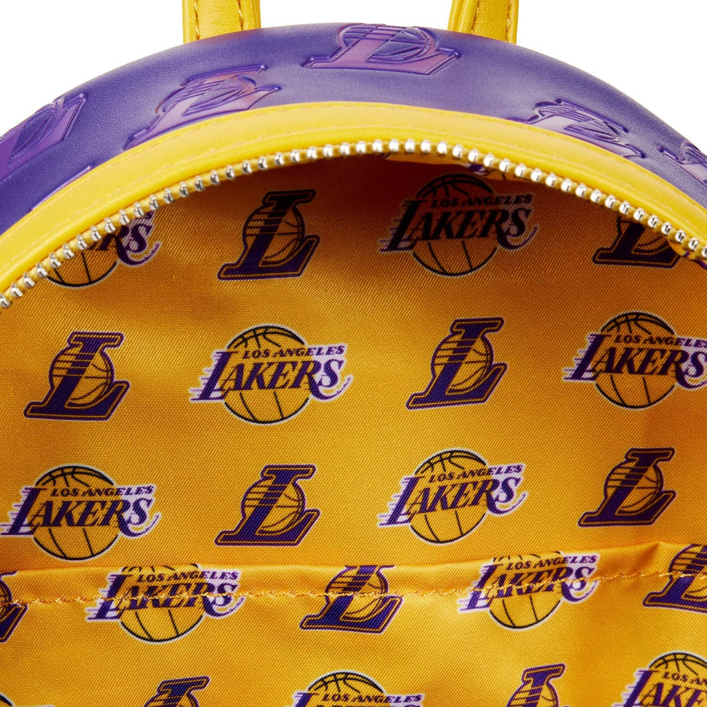 Loungefly NBA: Los Angeles Lakers Logo Mini-Backpack