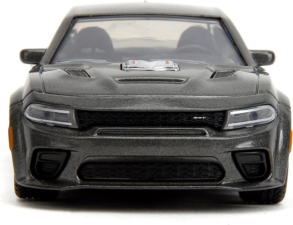 2021 Charger SRT Hellcat Gray Metallic (2023) Movie Series 1/32 Diecast Model Car by Jada 34473