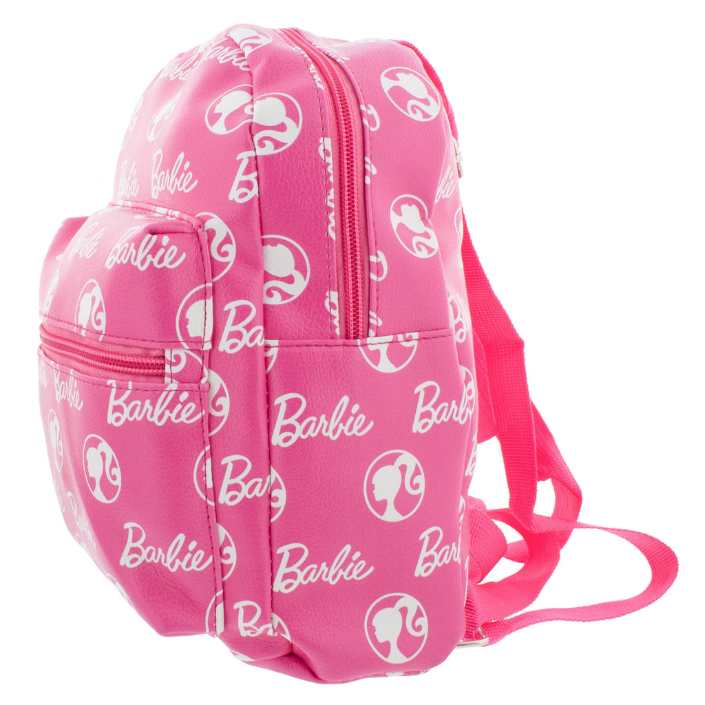 Barbie 10" Mini Faux Leather Backpack