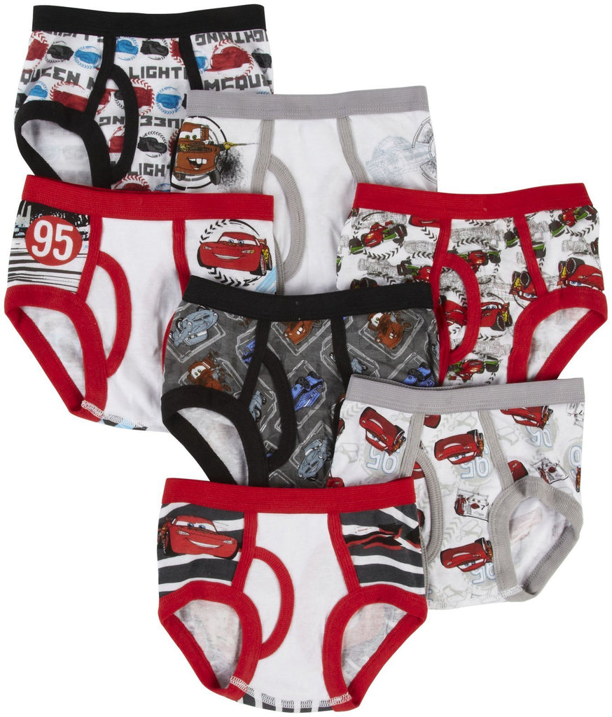 Disney boys Cars Underwear Mulipacks, Multicolor, 8