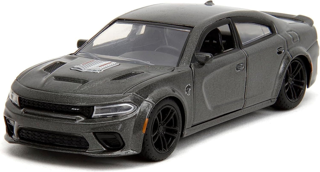 2021 Charger SRT Hellcat Gray Metallic (2023) Movie Series 1/32 Diecast Model Car by Jada 34473