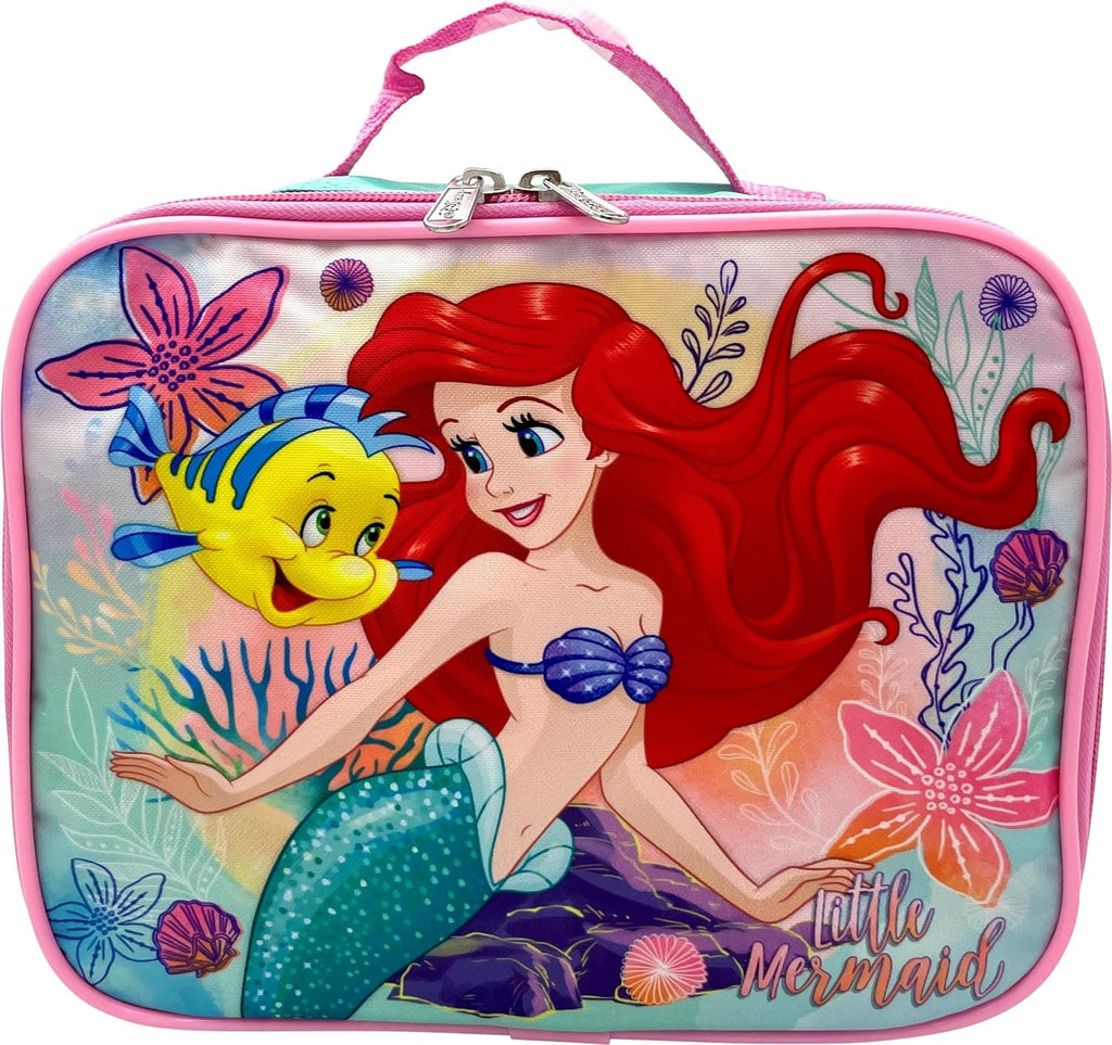 Disney/Marvel Licensed Kids Insulated Lunch Box (Cars- Red)