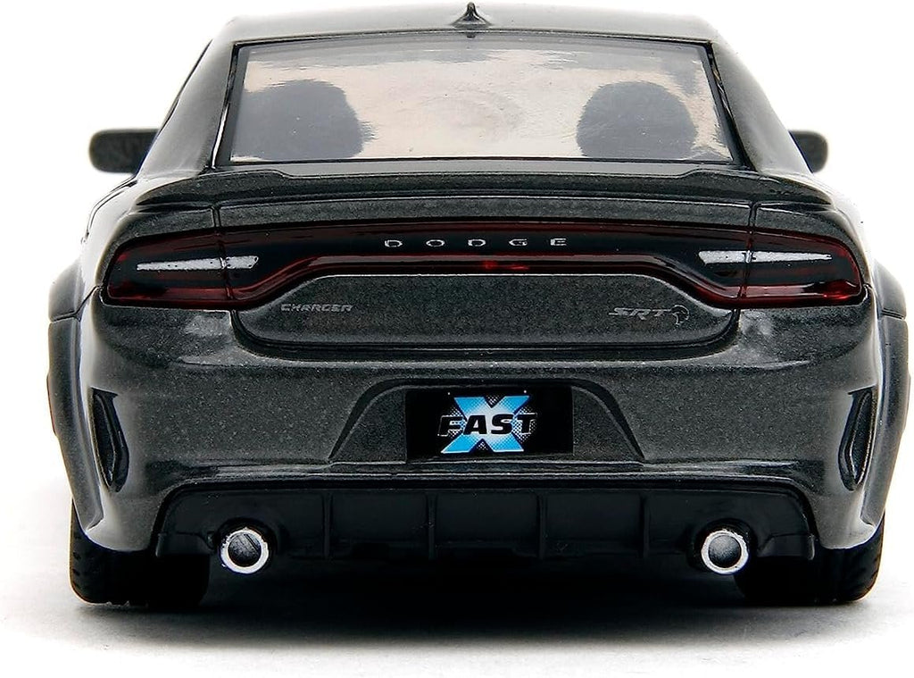 2021 Charger SRT Hellcat Gray Metallic (2023) Movie Series 1/32 Diecast Model Car by Jada 34473