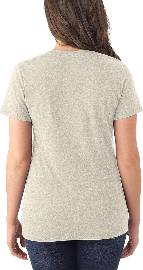 Jerzees Women's Tri-Blend V-Neck T-Shirt(2-Pack)
