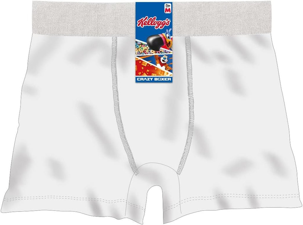 CRAZYBOXER Men's Underwear Kelloggs Stretch Comfortable Boxer Brief Lightweight