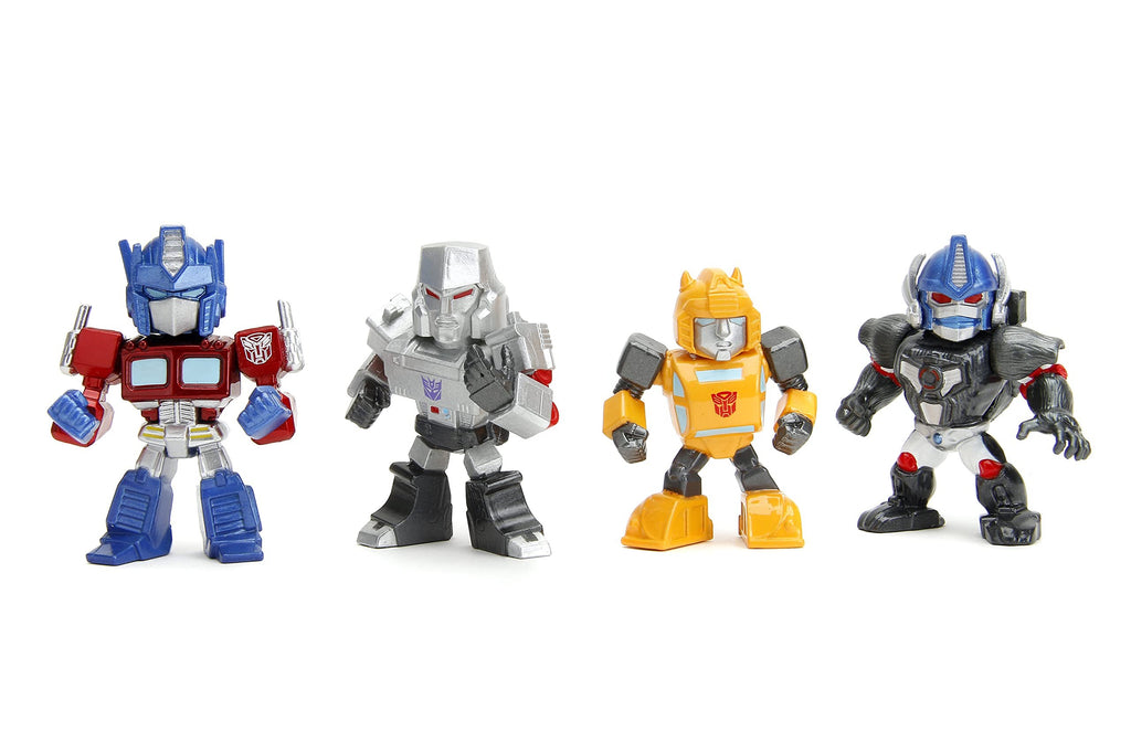 Transformers 2.5" 4-Pack Collectible Die-Cast Figure, Toys for Kids and Adults