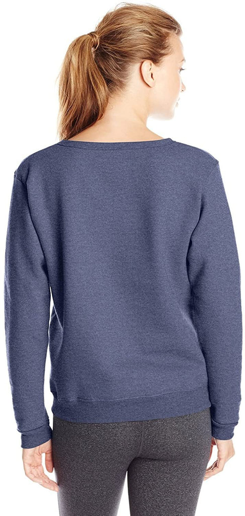 Hanes Women's V-Notch Pullover Fleece Sweatshirt