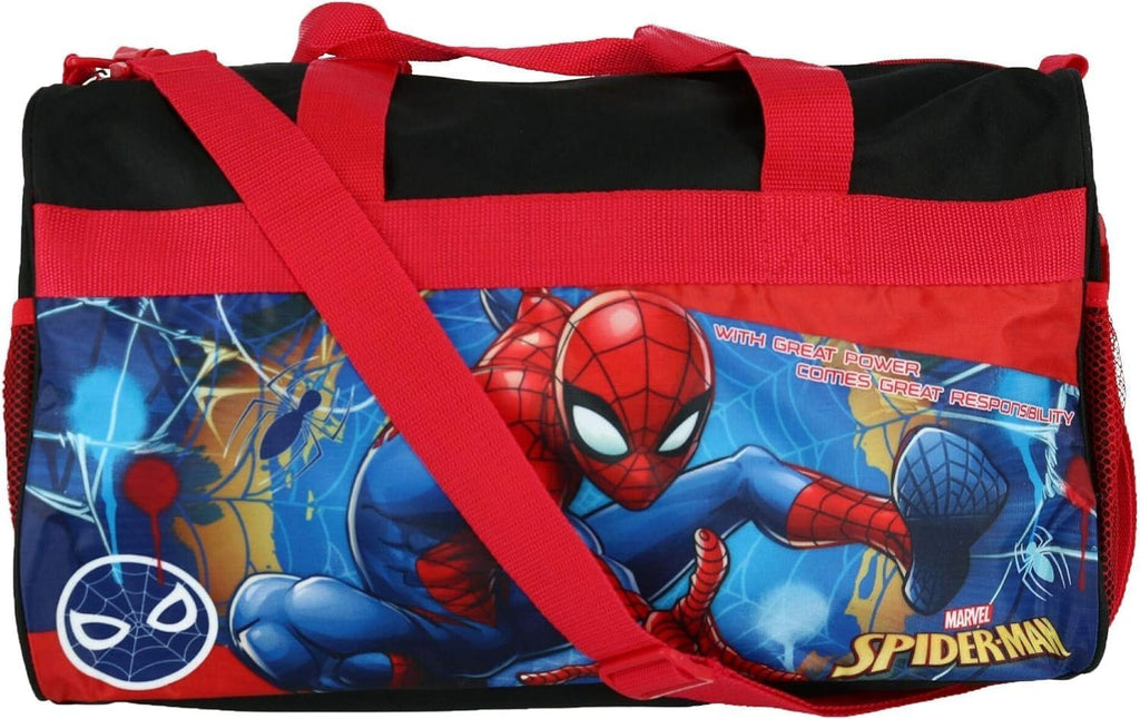 Spiderman Boys 18" Carry-On Duffel Bag Spider Man Superhero Marvel
