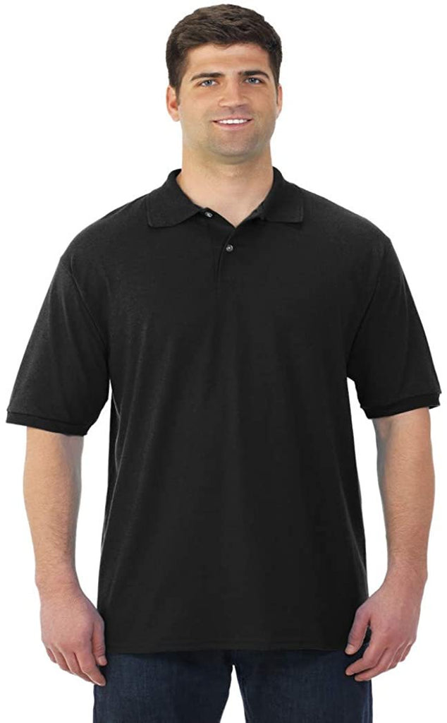 JERZEES Men's Spot Shield Short Sleeve Polo Sport Shirt