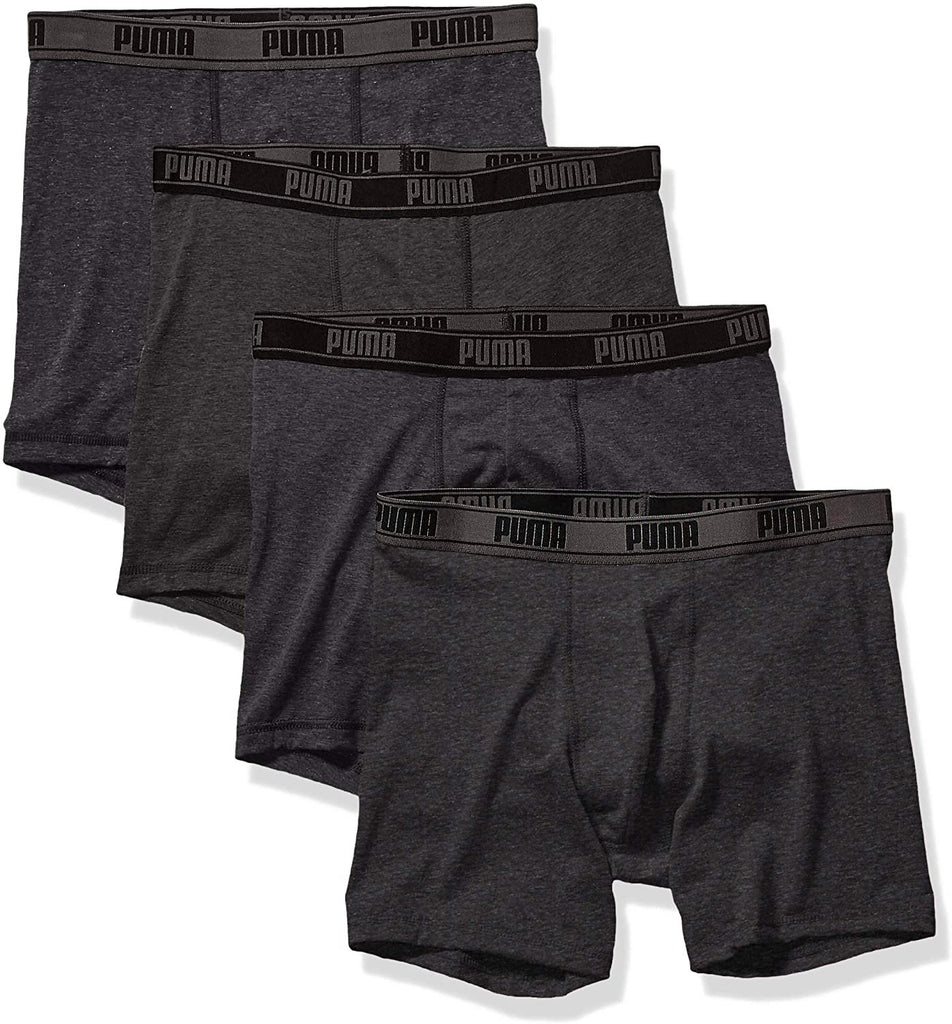 PUMA Men's 4 Pack Tech Boxer Brief