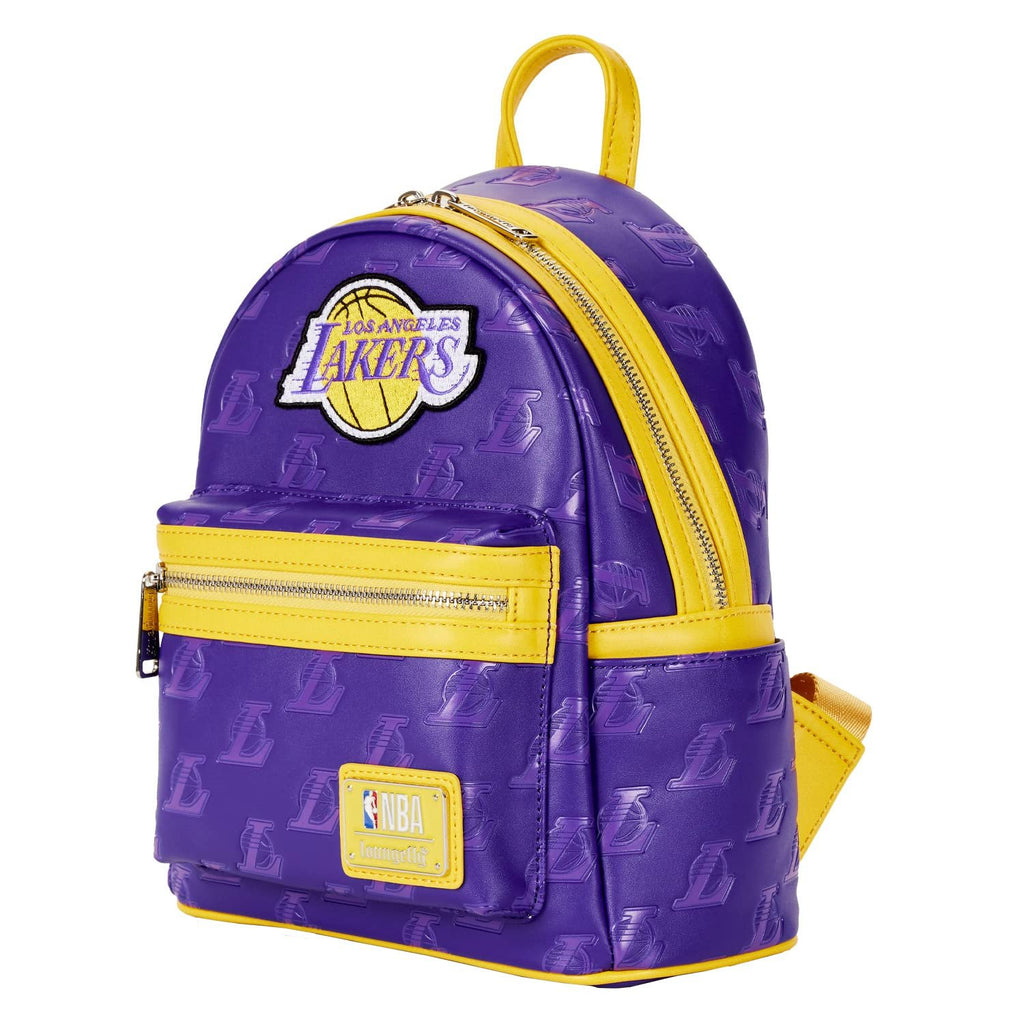 Loungefly NBA: Los Angeles Lakers Logo Mini-Backpack