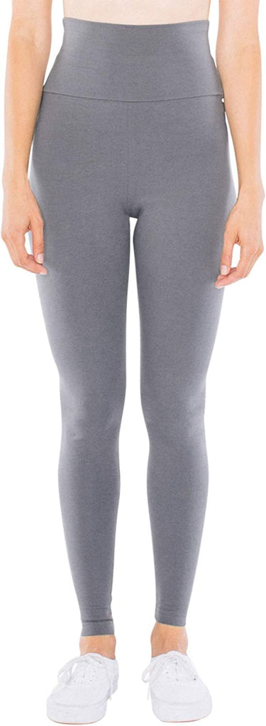 American Apparel Women's Cotton Spandex Jersey High-Waist Leggings