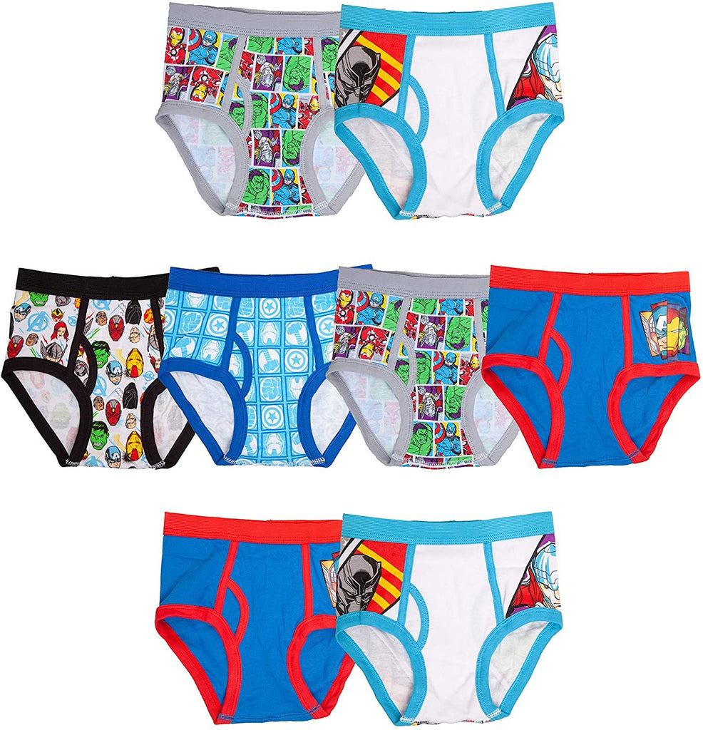 Marvel Hero Toddler Boy Briefs in 7pk Or 12pk