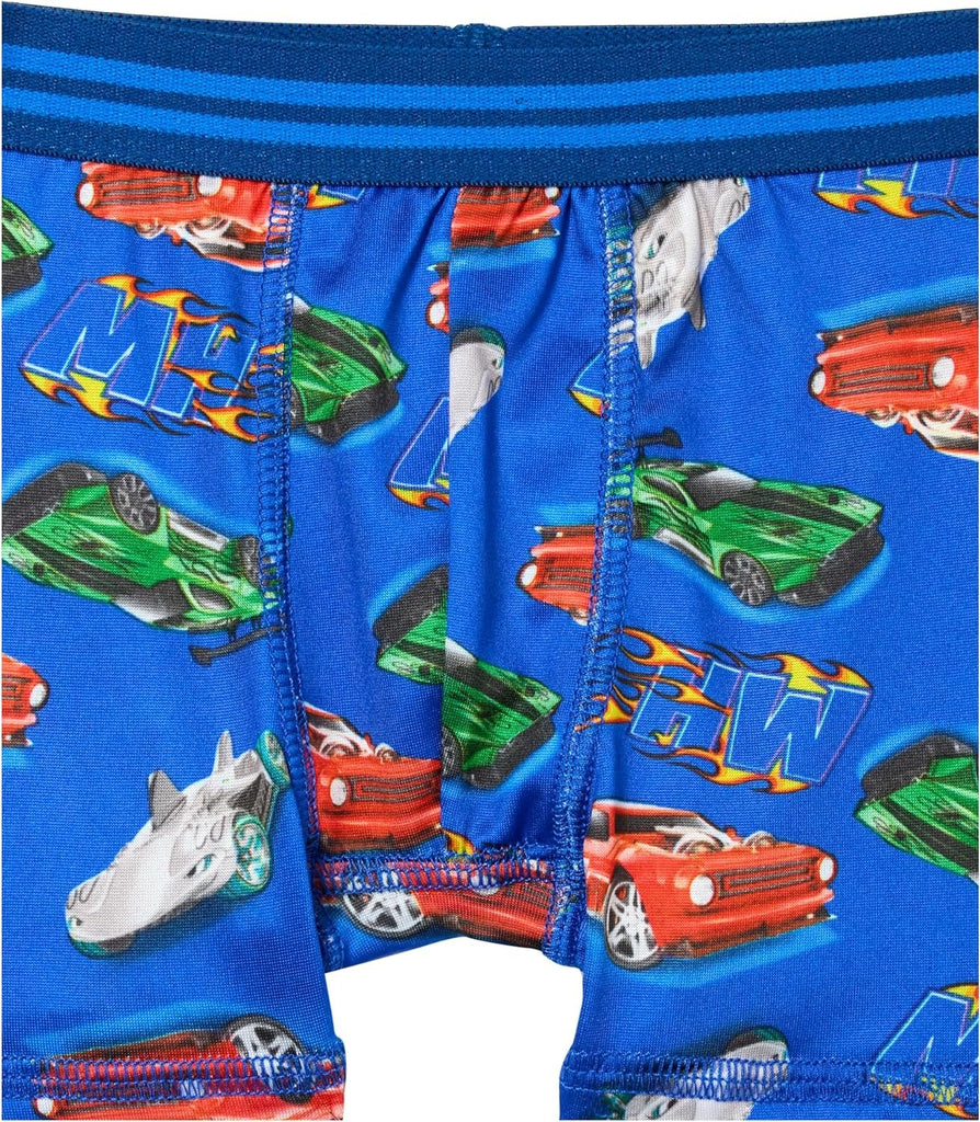 Hot Wheels Boys' Boxerbriefs and Briefs Available in Sizes 2/3t, 4t, 4, 6, 8 and 10