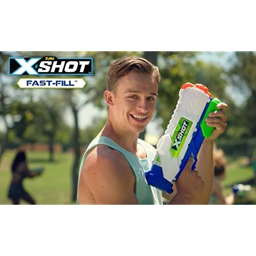 X-Shot Water Warfare Fast-Fill Water Blaster by ZURU (Fills with Water in just 1 Second!)