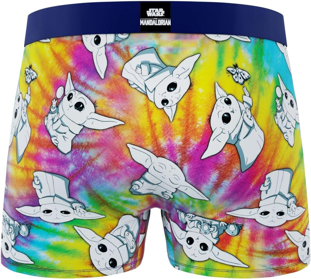 Star Wars The Child Tye Dye Boxer Briefs Large (36-38)