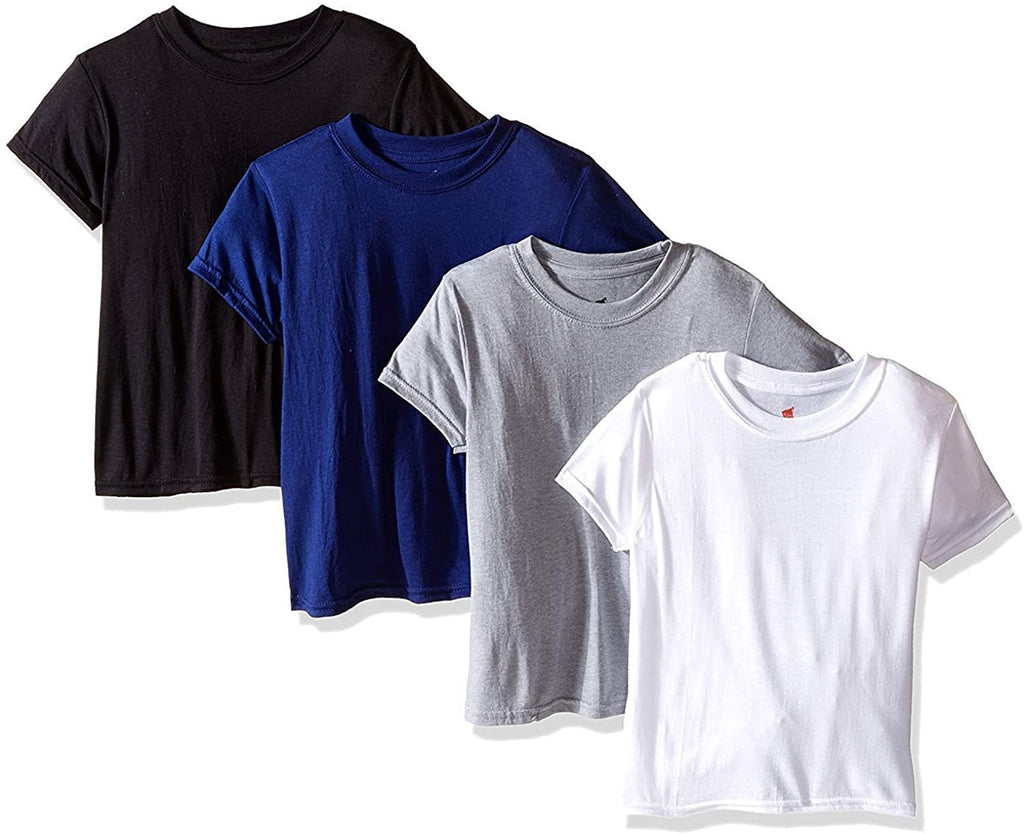 Hanes Big Boys 4-Pack X-Temp Crew Neck Tshirts