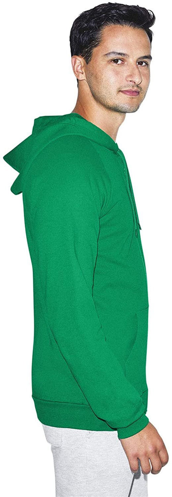 American Apparel Men's California Fleece Long Sleeve Zip Hoodie