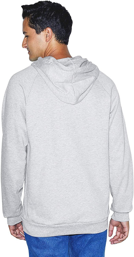 American Apparel Men's California Fleece Long Sleeve Zip Hoodie