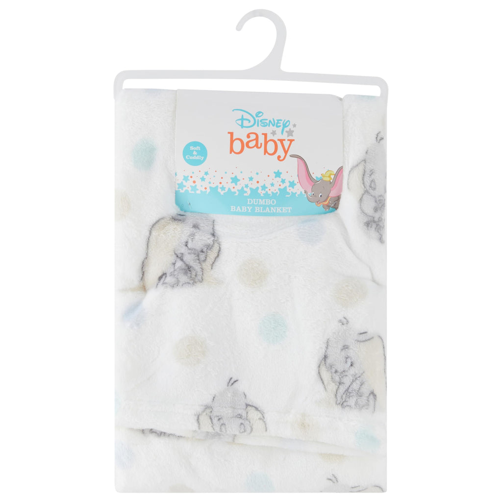 Disney Characters Flannel Fleece Baby Blanket - Soft & Cozy 30x40 Inches, Featuring Mickey Mouse, Minnie Mouse, Winnie The Pooh, and Dumbo