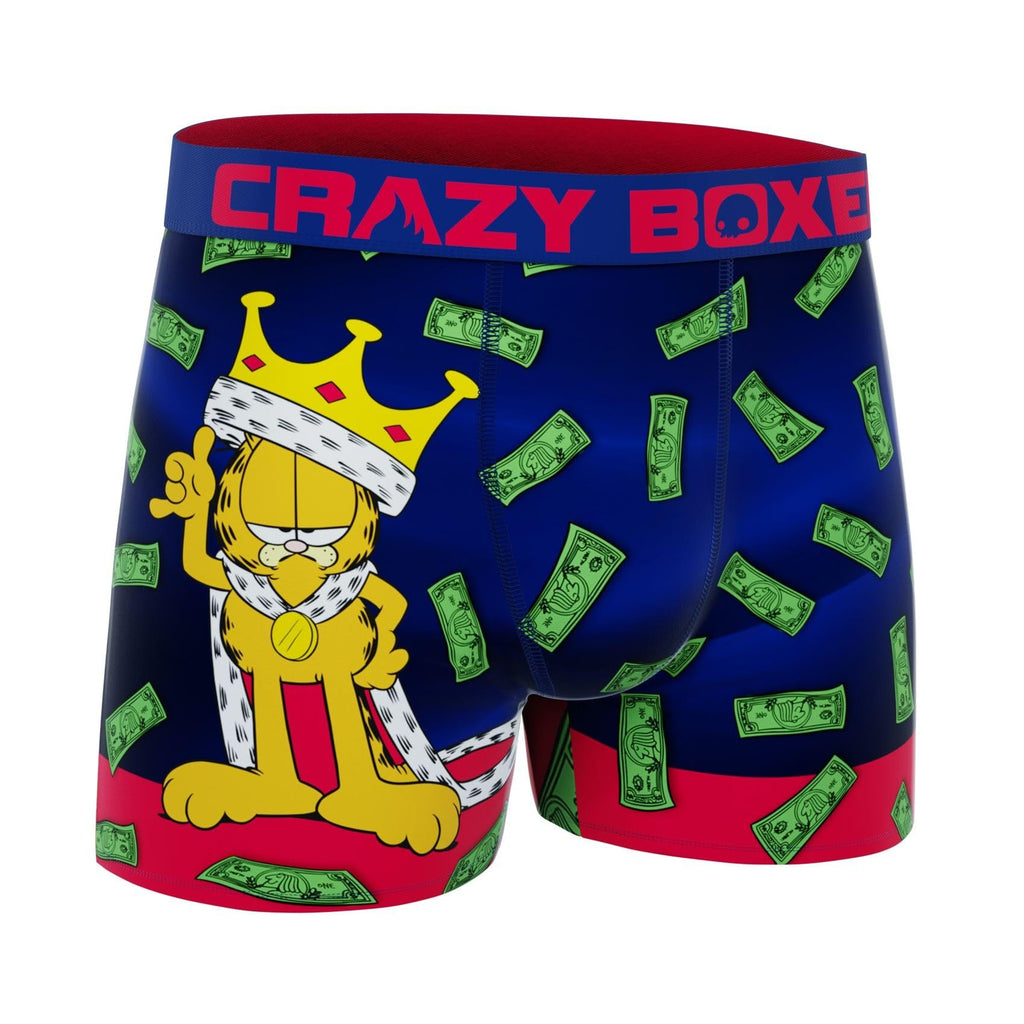 CRAZYBOXER Men's Underwear Garfield Freedom of movement Boxer Brief Original