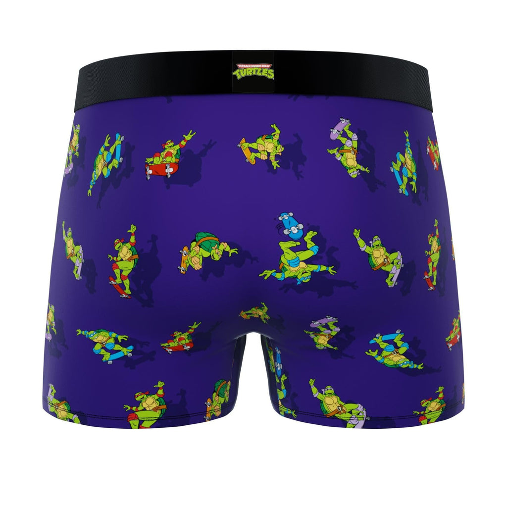 CRAZYBOXER Men's Underwear Ninja Turtles Breathable Freedom of movement Boxer Brief Stretch (3 PACK)