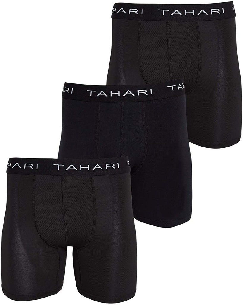 Tahari Mens 6pk Athletic Performance Boxer Brief Multi Pack