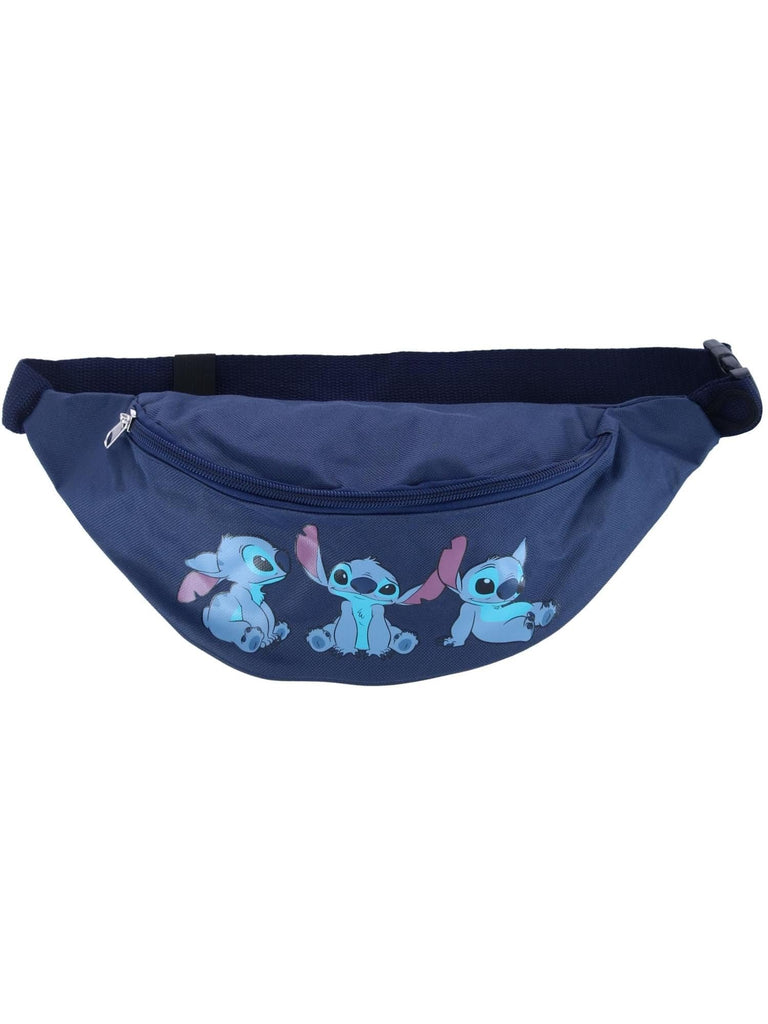 Jerry Leigh Disney Stich sitting trio waist belly bag navy