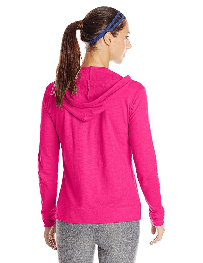 Hanes Women's Jersey Full Zip Hoodie