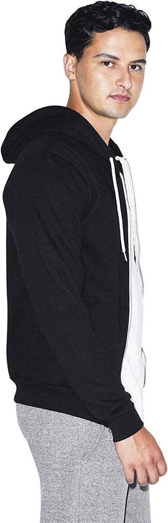 American Apparel Men's Flex Fleece Long Sleeve Zip Hoodie