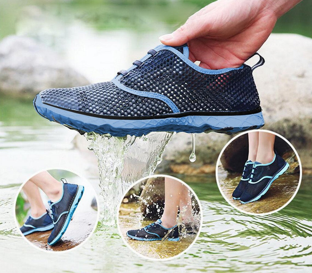 Kids Water Sneakers Shoes - Waterproof Watershoes Unisex Toddler/Little Kid/Big Kid