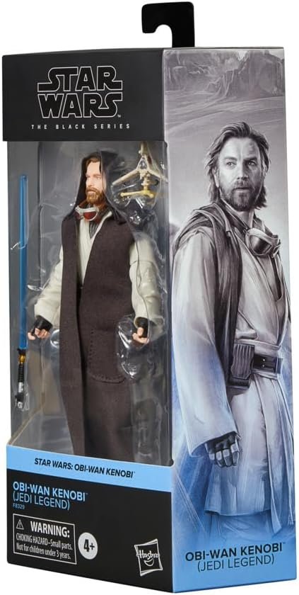 Star Wars: Obi-Wan Kenobi Black Series Obi-Wan Kenobi Exclusive Action Figure [Jedi Legend]