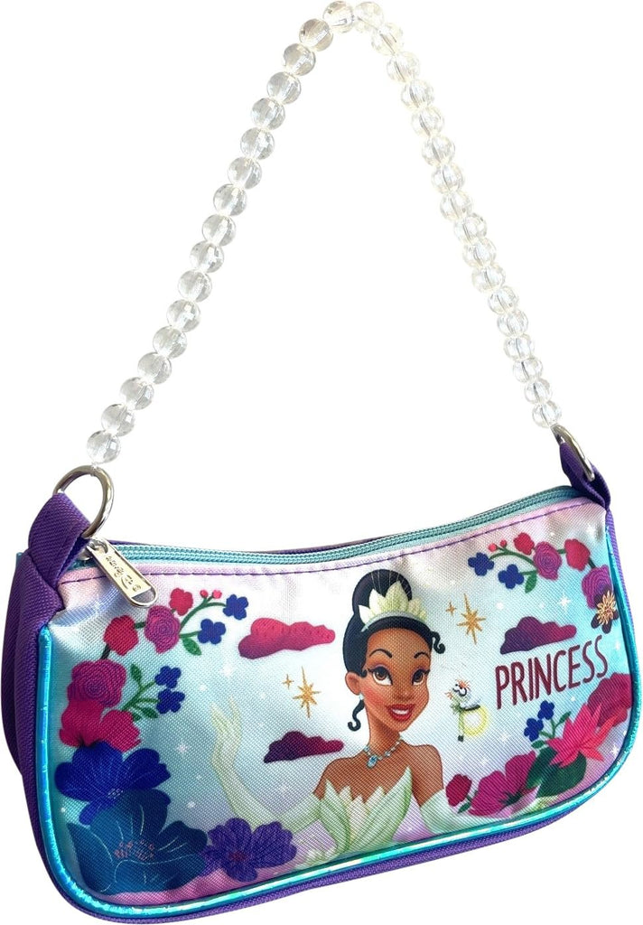 Ruz Disney Licensed Little Girl Shoulder Handbag With Beaded Handle (Ariel - Little Mermaid)