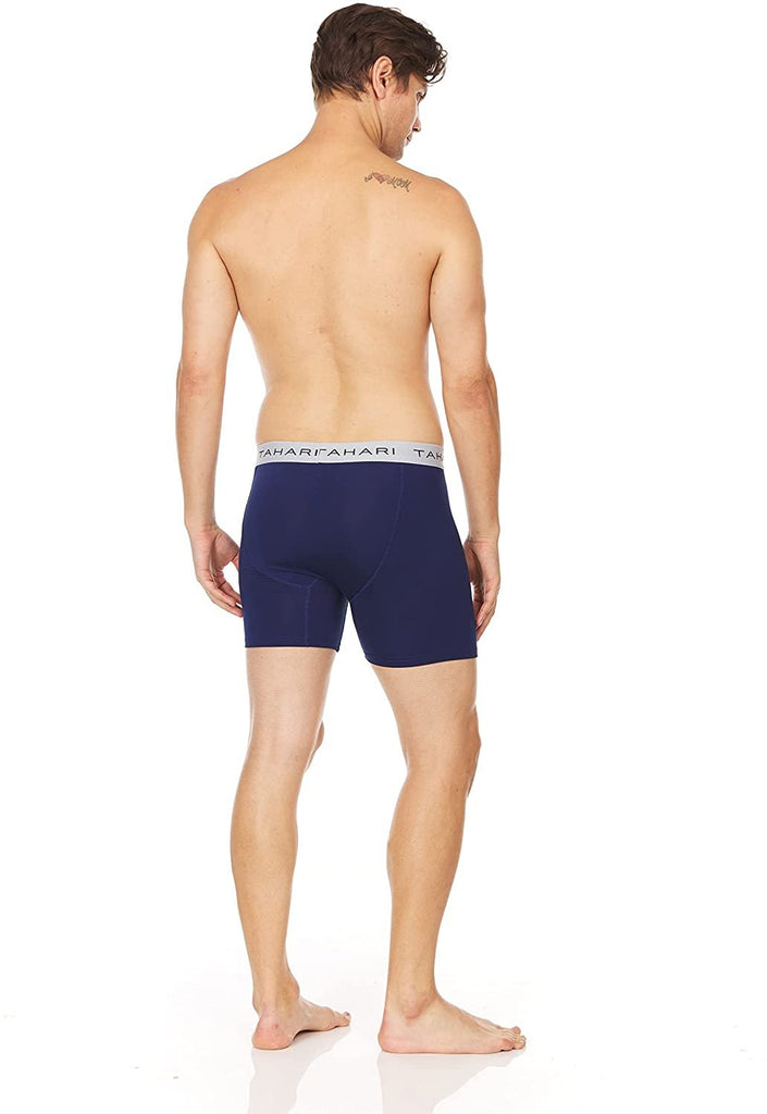 Tahari Mens 6pk Athletic Performance Boxer Brief Multi Pack