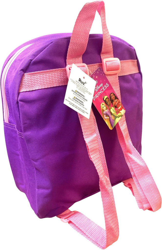 Ruz Princess Tiana Toddler Girl 12 Inch Mini Backpack (Pink-Blue)