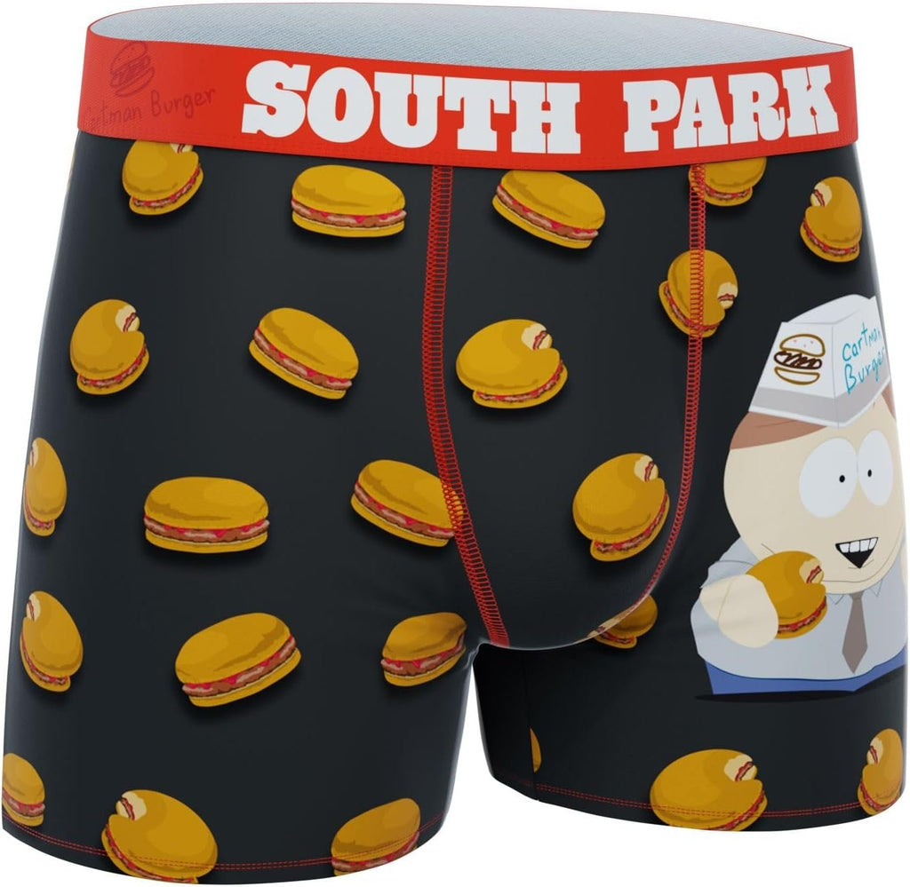 CRAZYBOXER Men's Underwear South Park Stretch Durable Boxer Brief Freedom of movement