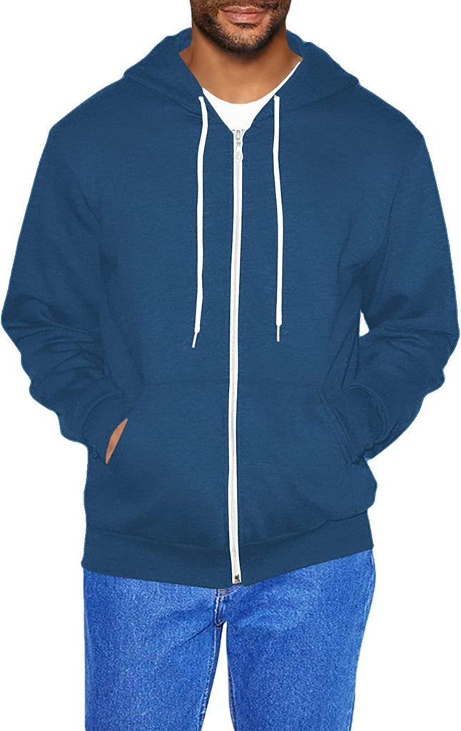 American Apparel Men's Flex Fleece Long Sleeve Zip Hoodie