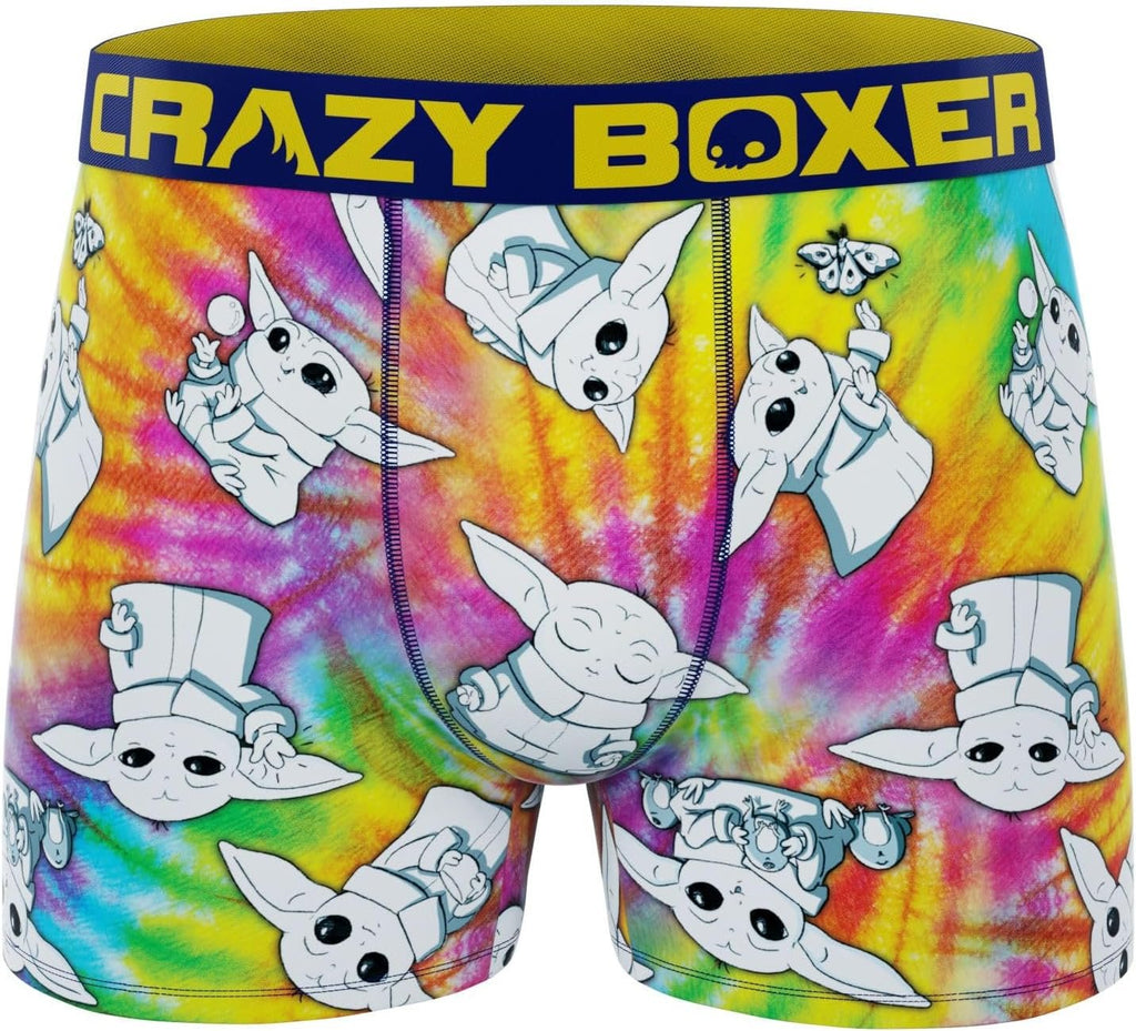 CRAZYBOXER Men's Underwear Mandalorian Gift Box Stretch Breathable Boxer Brief Anti-irritation