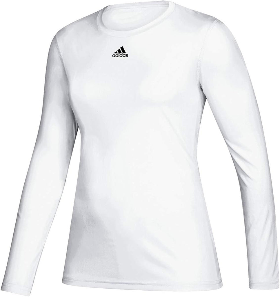 adidas Women's Creator Climalite Long Sleeve Crew Neck Tee 12H6