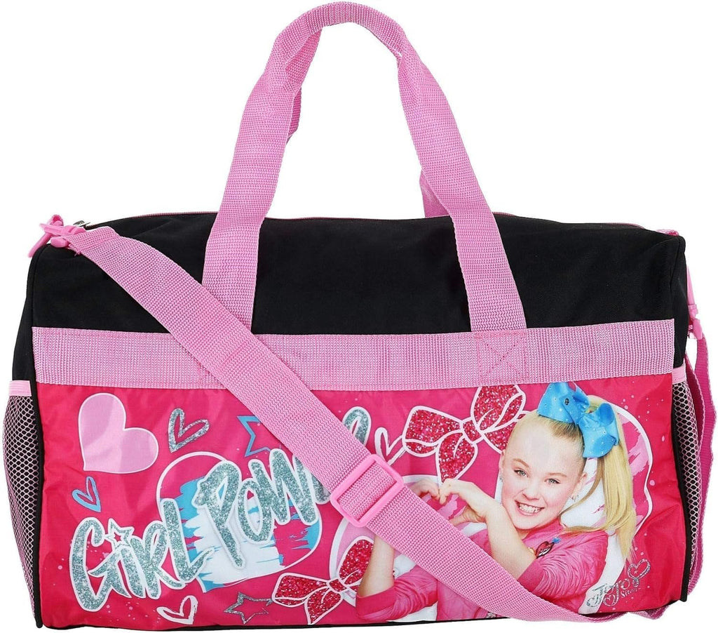 Jojo Siwa Girl's 18 inches Carry-On Duffel Bag Dance Fun Print