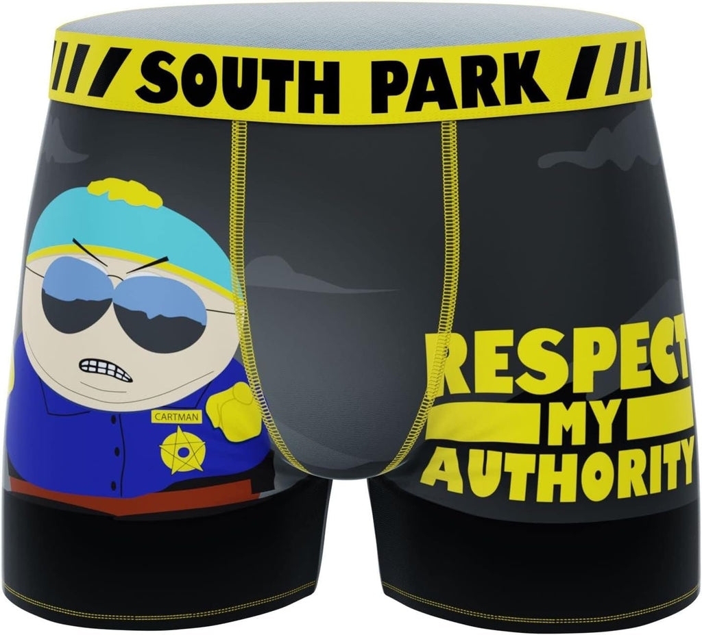 CRAZYBOXER Men's Underwear South Park Distortion-free Soft Boxer Brief