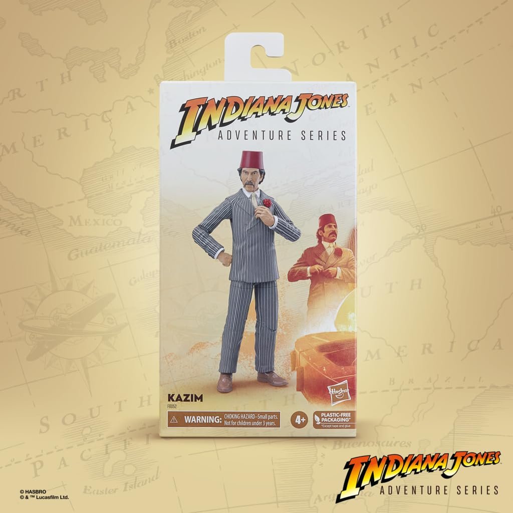 Hasbro Indiana Jones Adventure Series Action Figure Kazim (The Last Crusade) 15cm