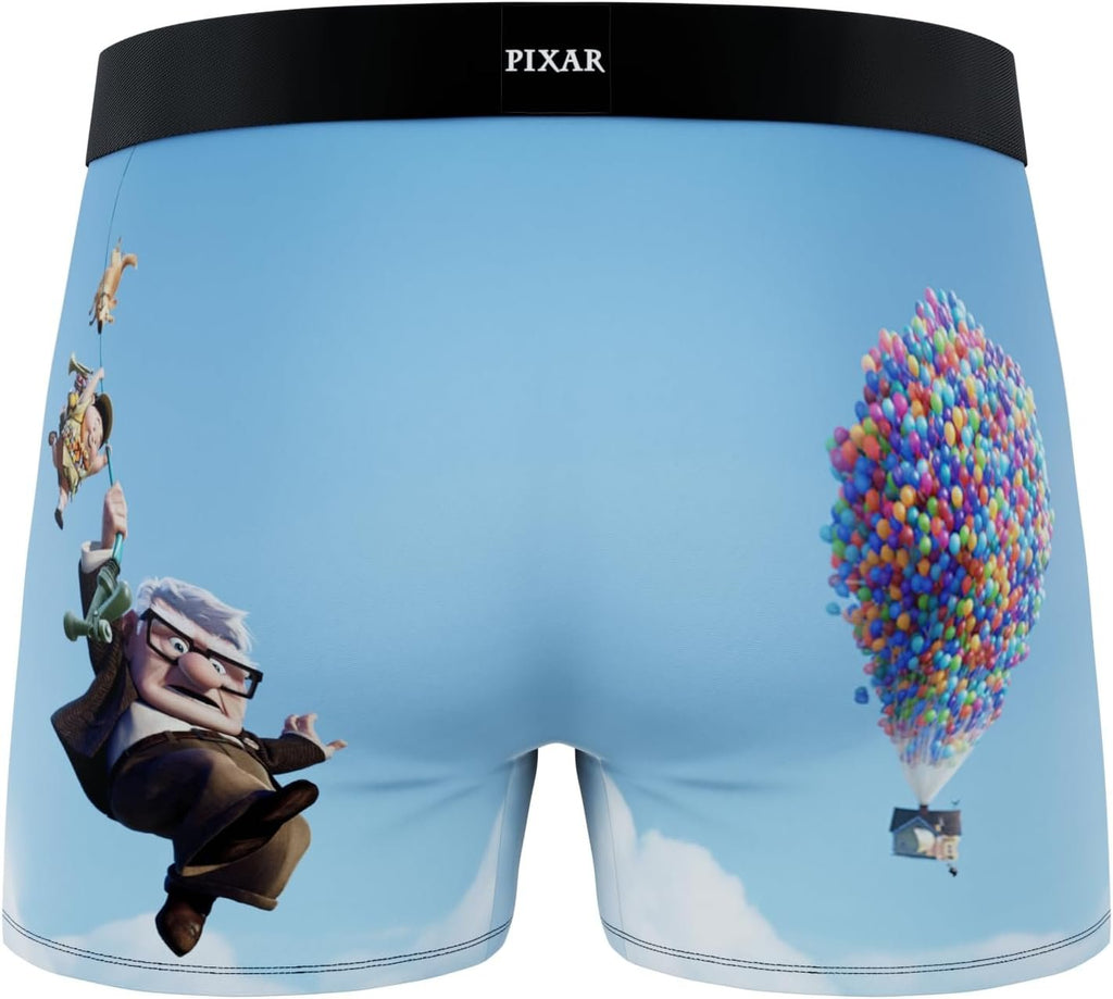 CRAZYBOXER Men's Underwear Disney Classic Original Distortion-free Boxer Brief Soft (3 PACK)