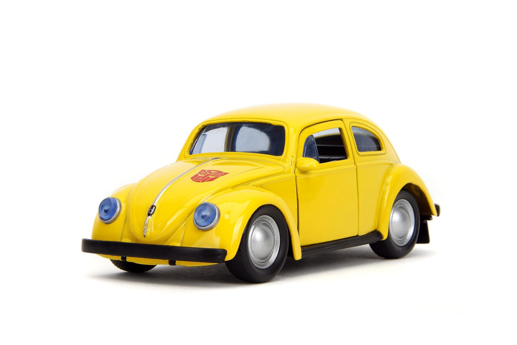 Transformers 1:32 G1 Bumblebee Volkswagen Beetle Die-Cast Car, Toys for Kids and Adults